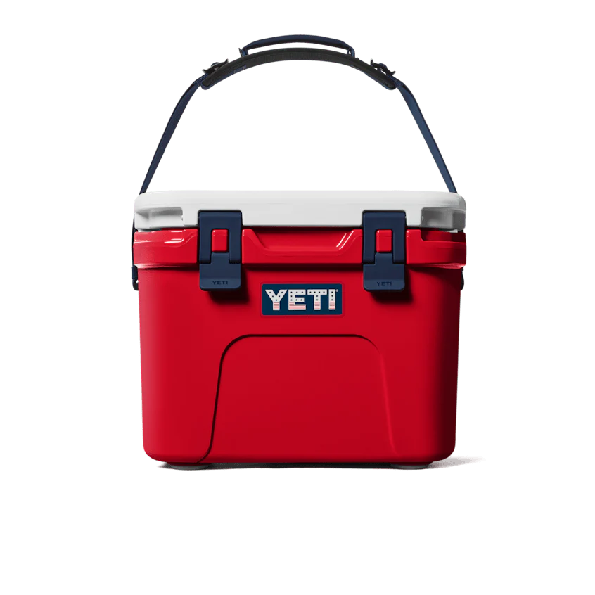 YETI Roadie 15 Cooler - 20th Anniversary White & Blue - Image 5